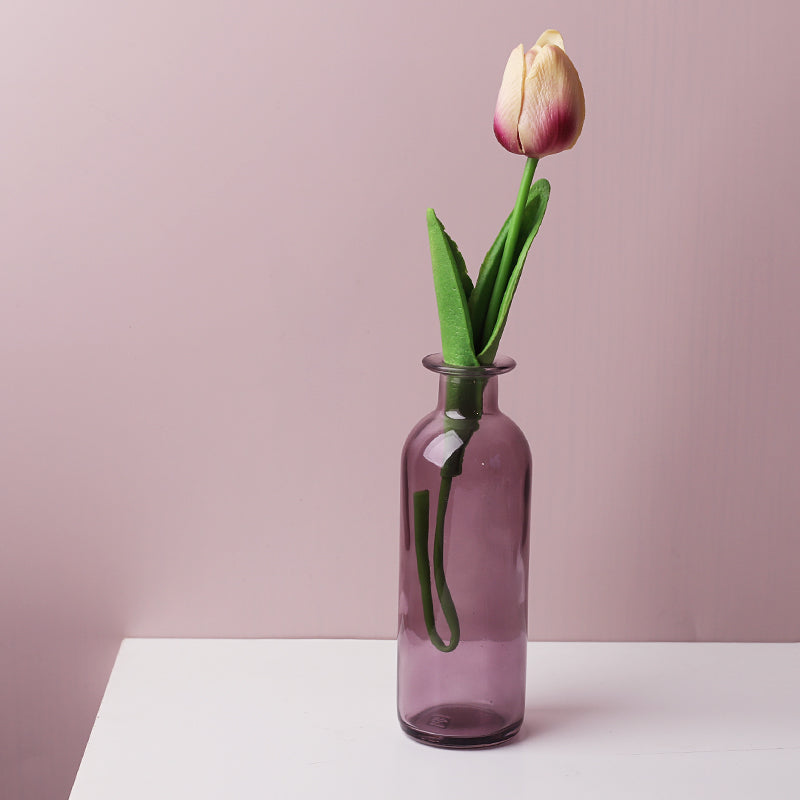 Colorful Glass Bud Vases