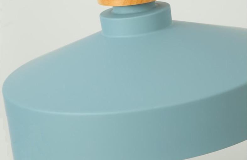 Colorful Metal & Wood Pendant Lights