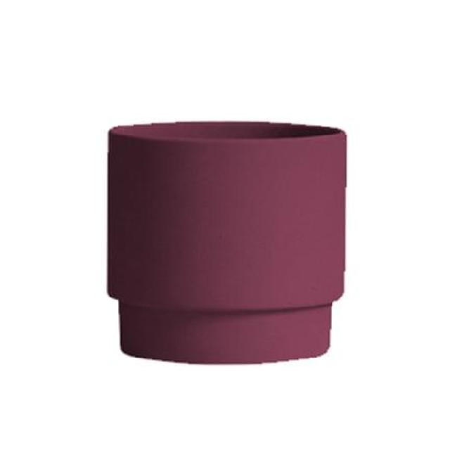 Colorful Porcelain Stackable Planters Wine