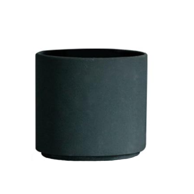 Colorful Porcelain Stackable Planters Evergreen