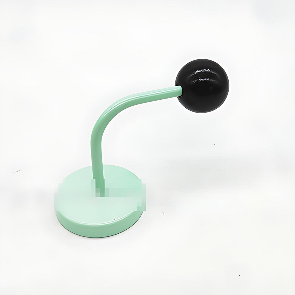 Colorful Magnetic Wooden Ball Hooks Home Storage Pastel Onyx