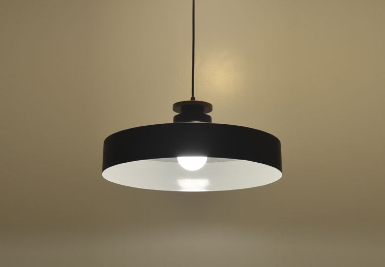 Contrast Metal & Wood Pendant Lights - Final Sale