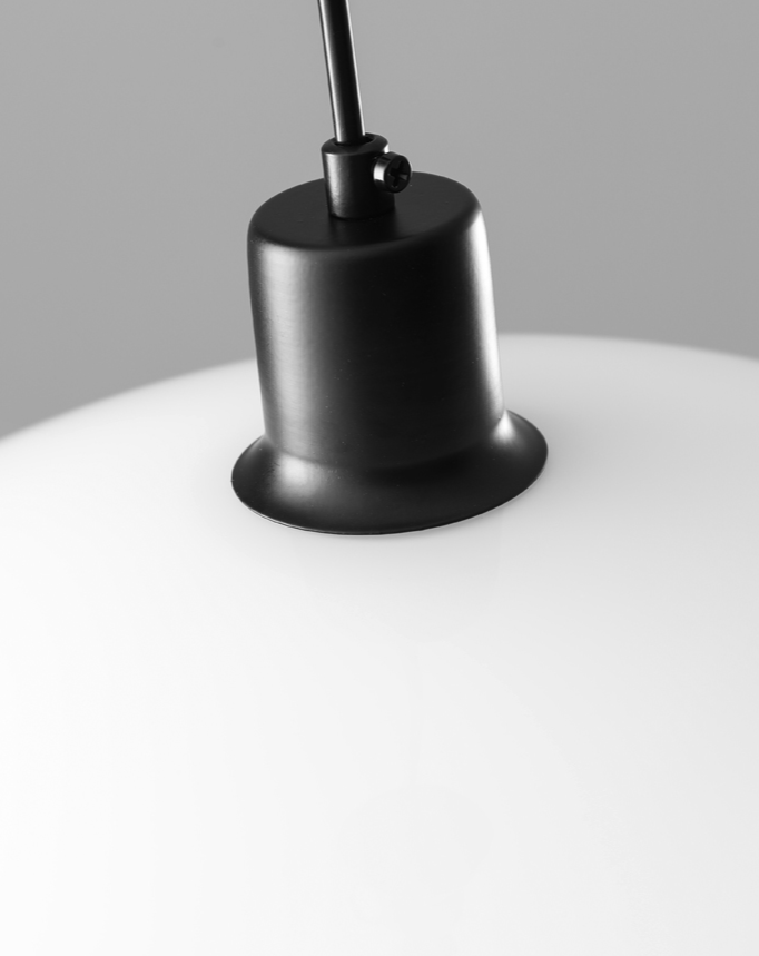 Cordia Retro Glass and Metal Pendant Light