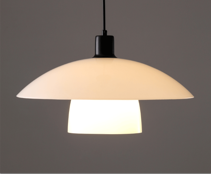 Cordia Retro Glass and Metal Pendant Light
