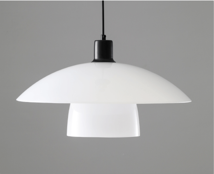 Cordia Retro Glass and Metal Pendant Light