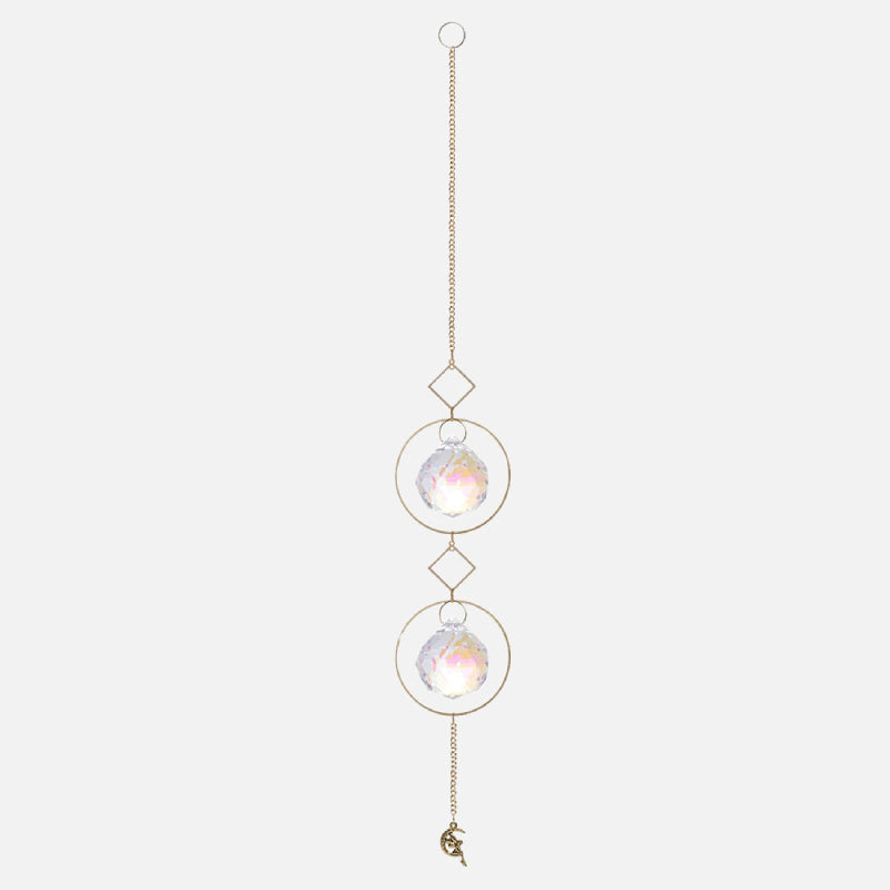 Cosmos Crystal Wind Chimes New Moon