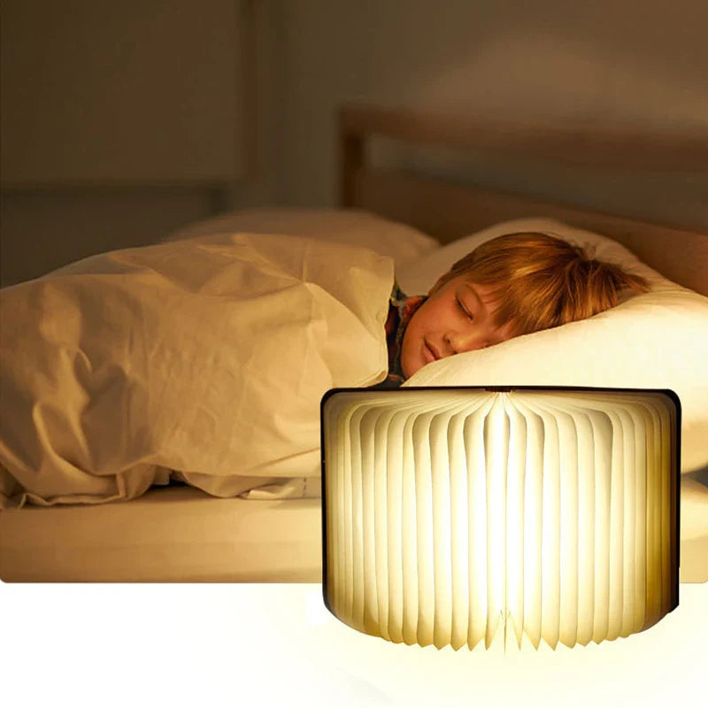 Creative 3D Folding Book Night Light