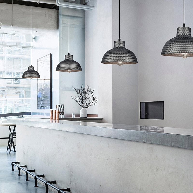 Crone Industrial Metal Pendant LED Light