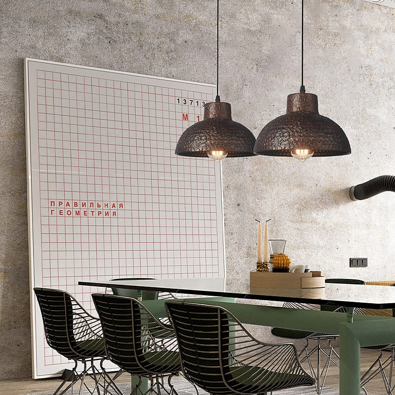 Crone Industrial Metal Pendant LED Light
