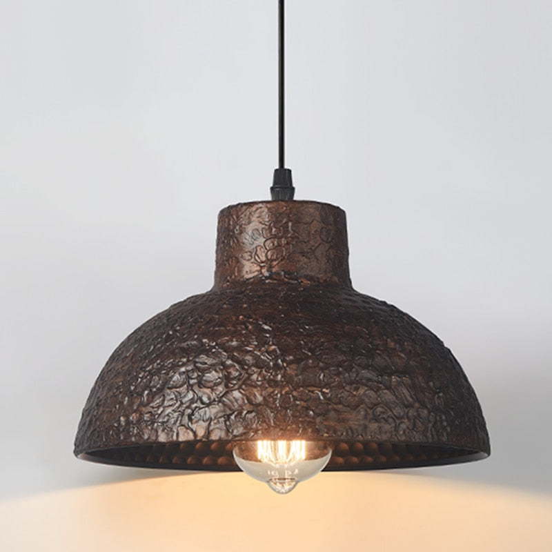 Crone Industrial Metal Pendant LED Light Taupe