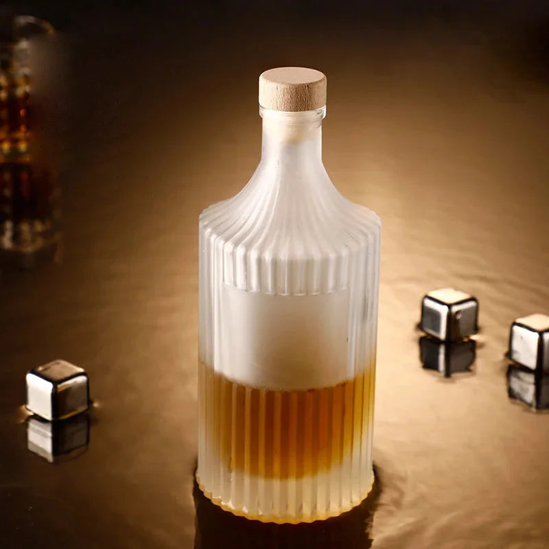 Prestige Crystal Whiskey Decanter Frosted 500 ml