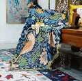Cypress Breeze Artisanal Woven Throw