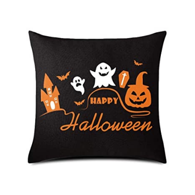 Fright Fest Cushion Covers Happy Halloween