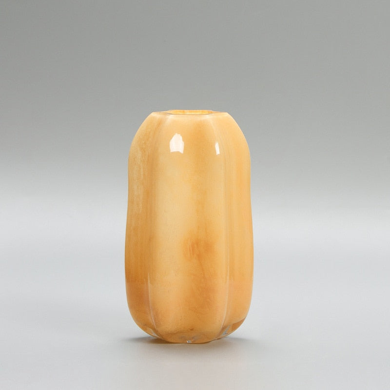 Dadu Murano Glass Vase Orange A