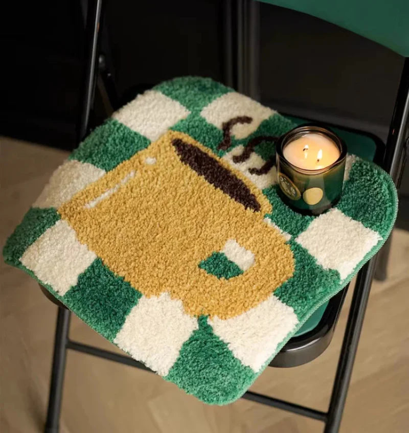 Daily Cartoons Tufting Seat Rug