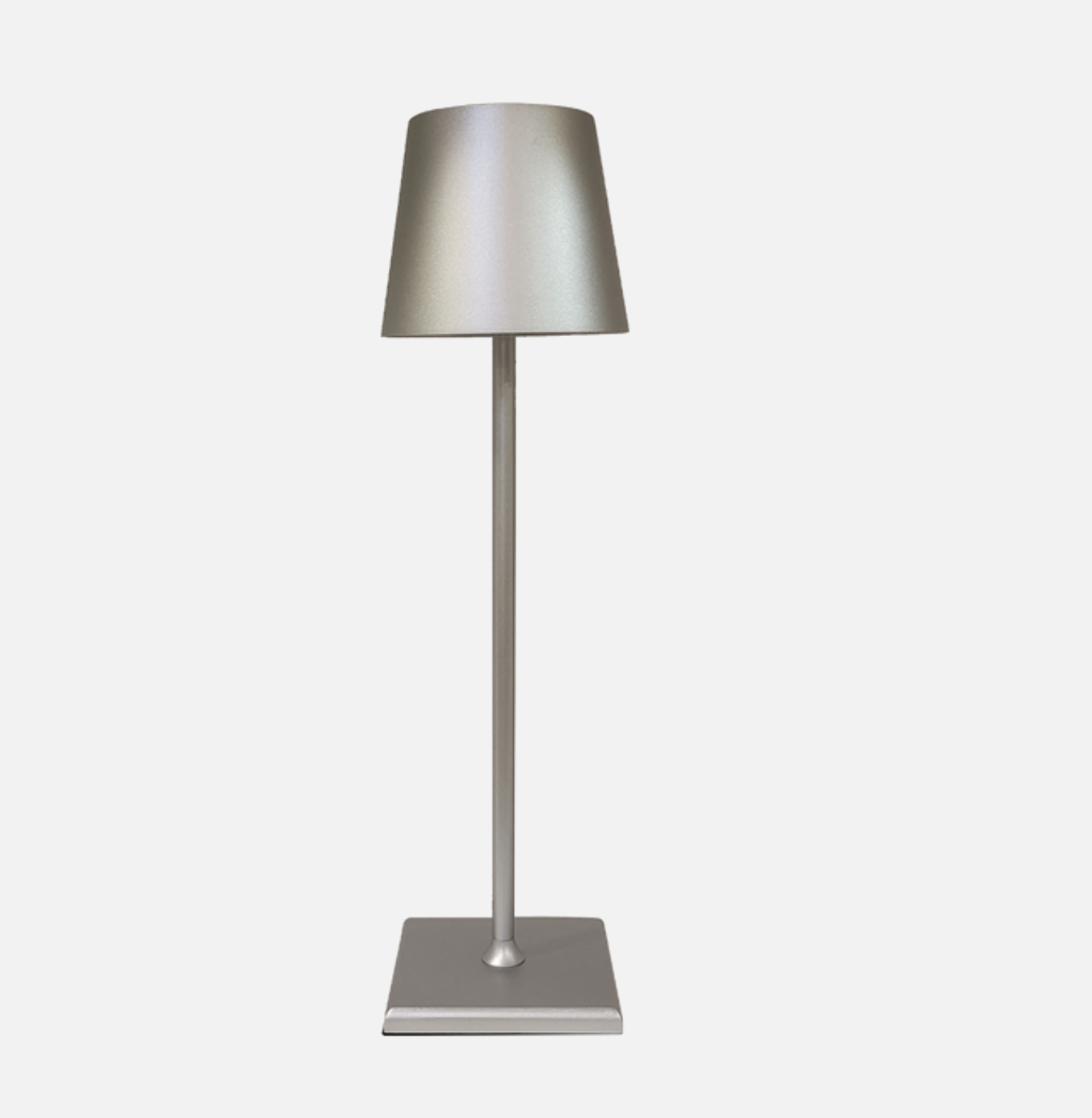 Dainty LED Cordless Table Lamp Silver
