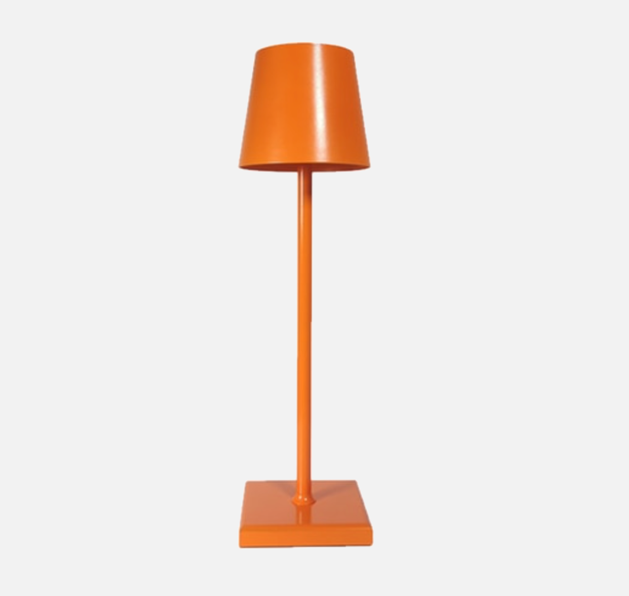 Dainty LED Cordless Table Lamp Orange