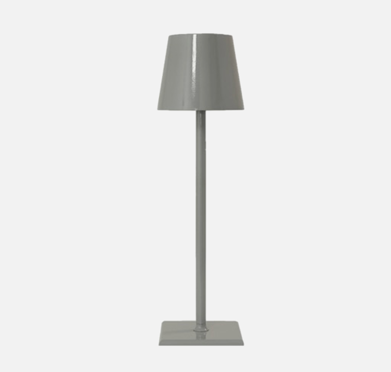Dainty LED Cordless Table Lamp Grey