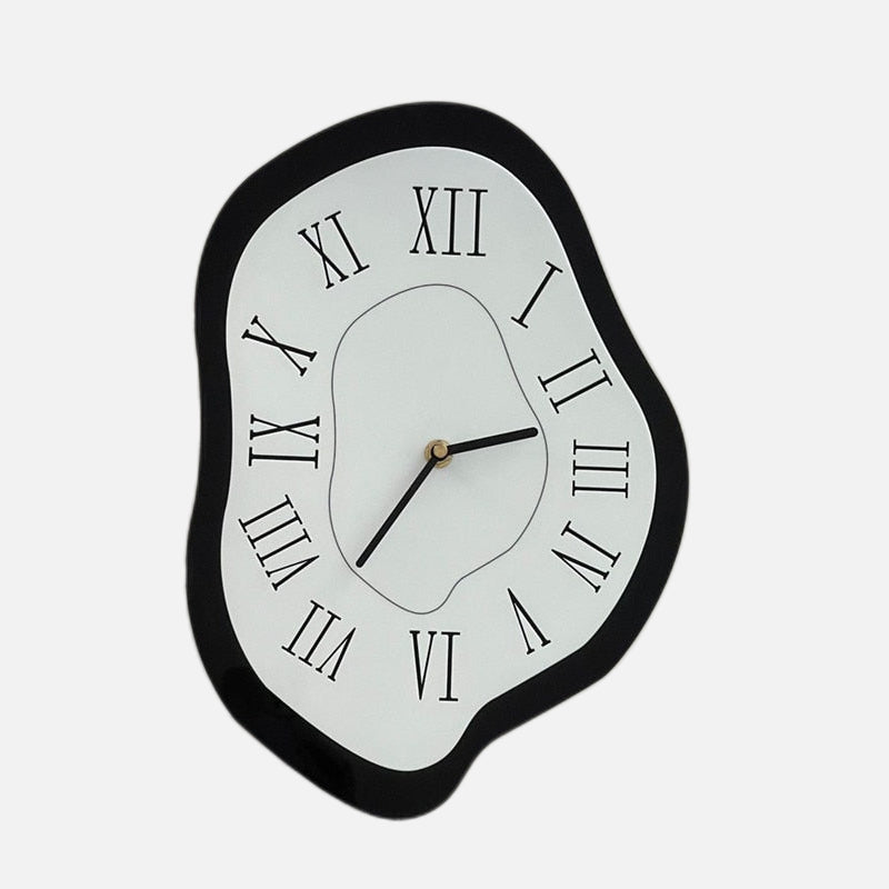 Dali Irregular Wall Clock Black