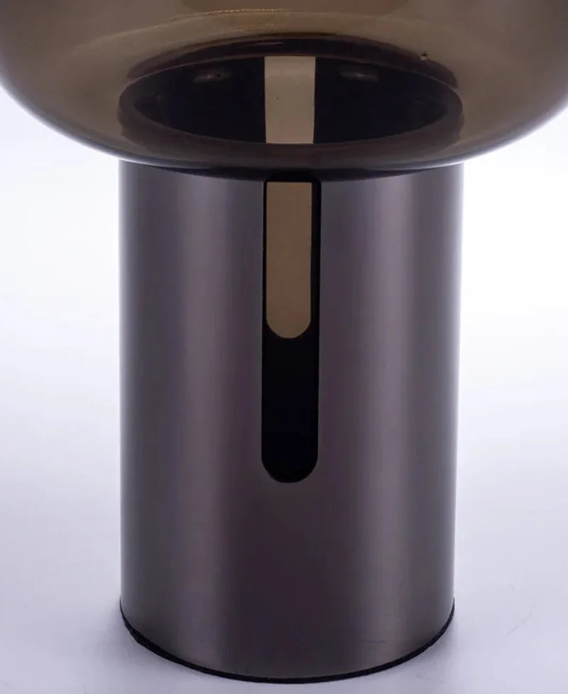 Shadow Bloom Glass Vase