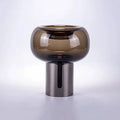 Shadow Bloom Glass Vase