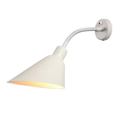 Davis Flexible Wall Lamp with Plug White