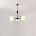 Deco Bauhaus Orb Chandelier