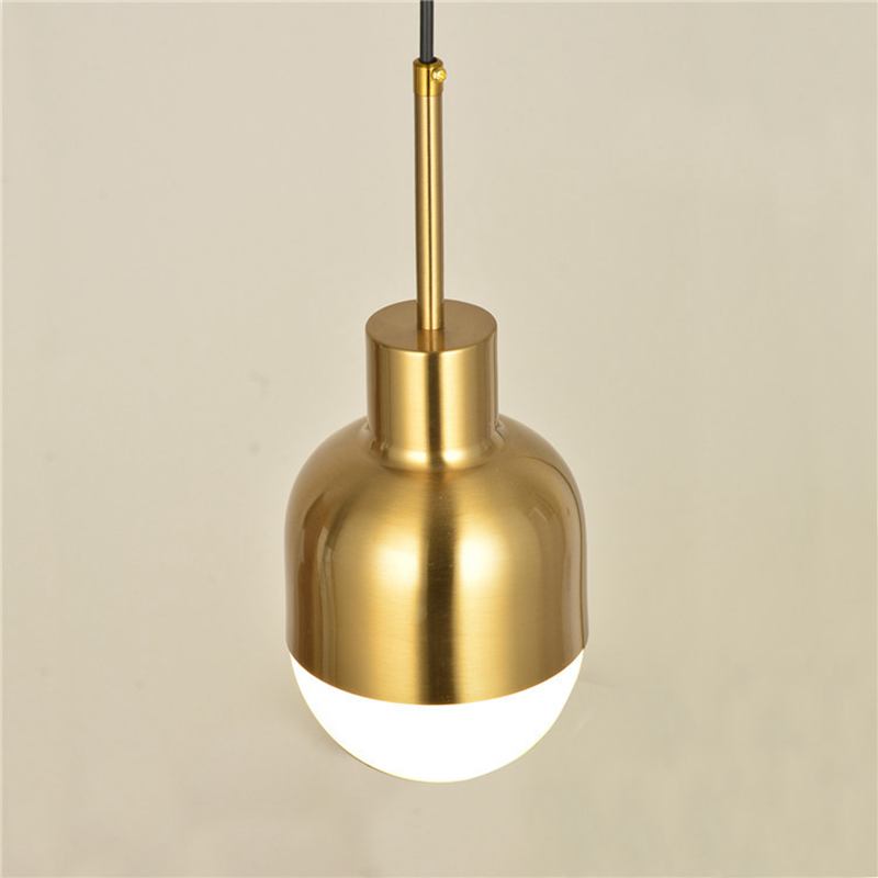 Deco Spotlight Pendant Light in Brass