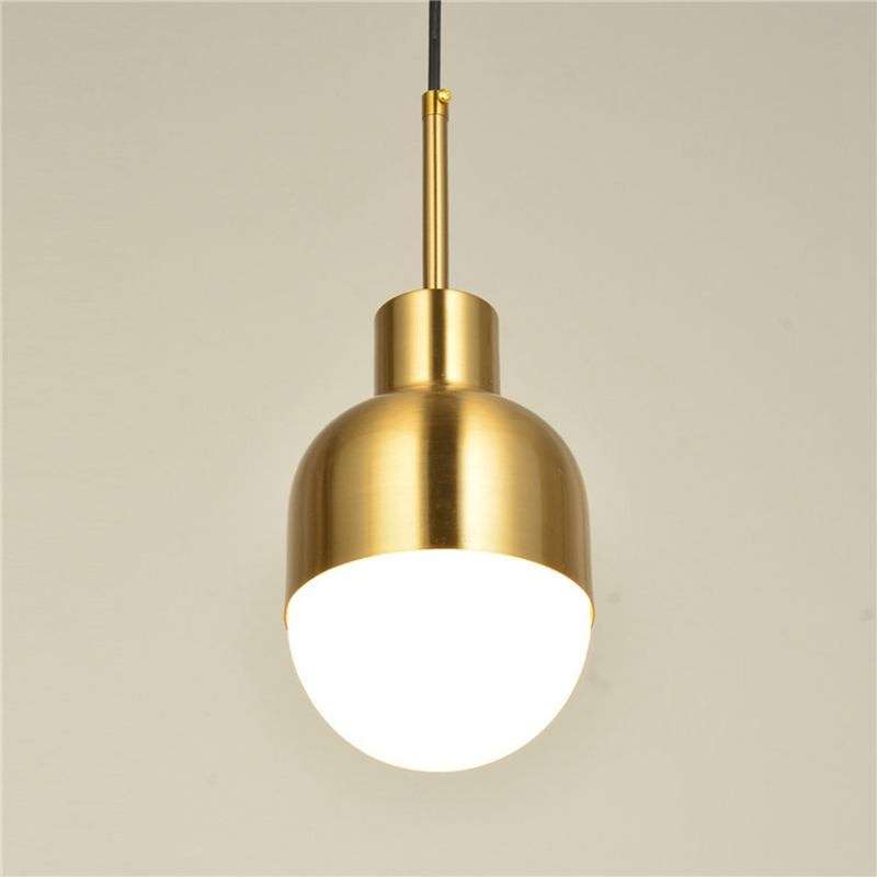 Deco Spotlight Pendant Light in Brass