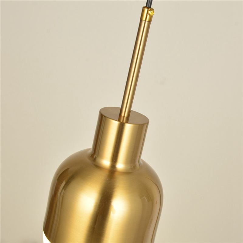 Deco Spotlight Pendant Light in Brass