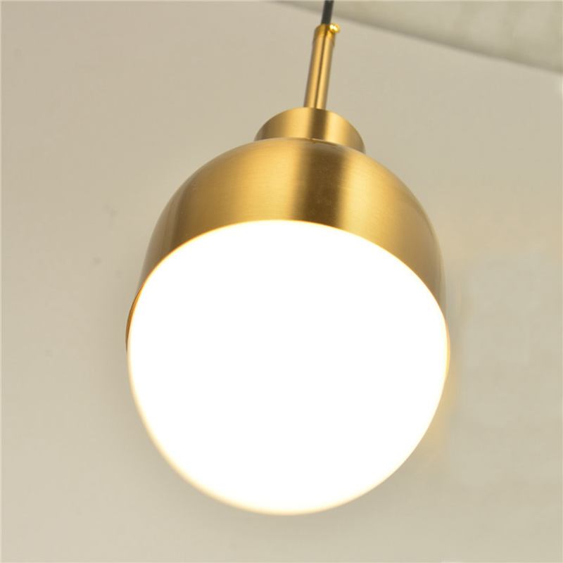 Deco Spotlight Pendant Light in Brass
