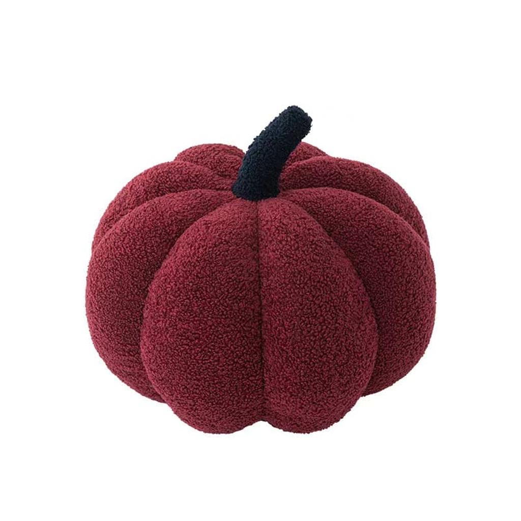 Decorative Pumpkin Pillow Burgundy