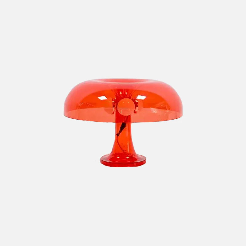 Demma Retro Clear LED Table Light Clear Red