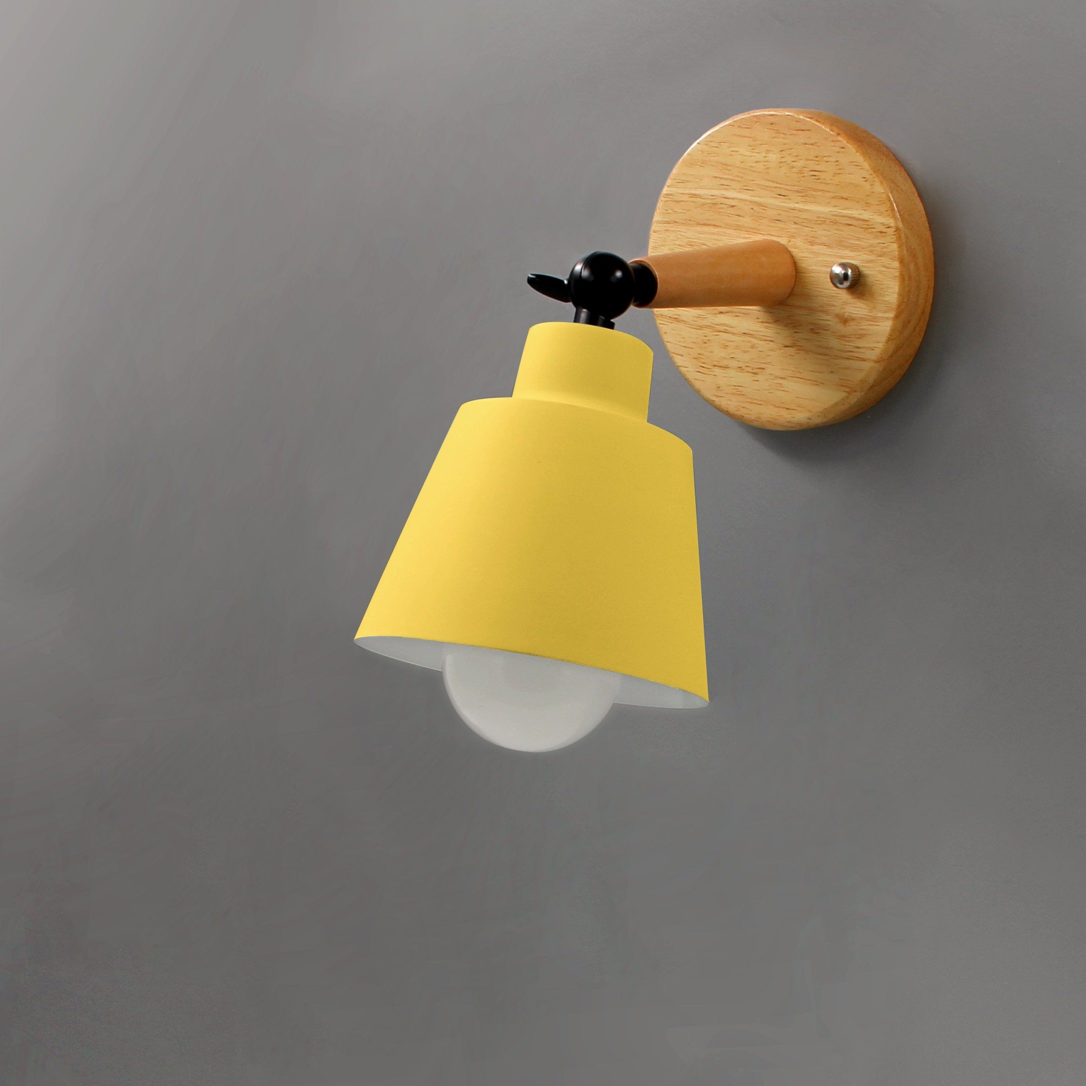 Devon Wall Sconce Yellow