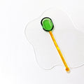 Diamond Cut Glass Stirrer
