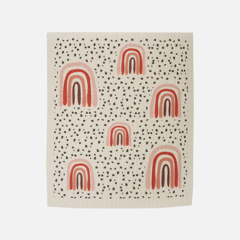 Dido Graphic Quick Drying Kitchen Towels Rainbow