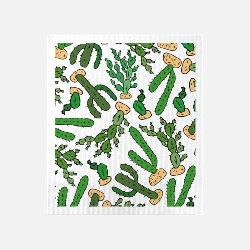 Dido Graphic Quick Drying Kitchen Towels Cactus