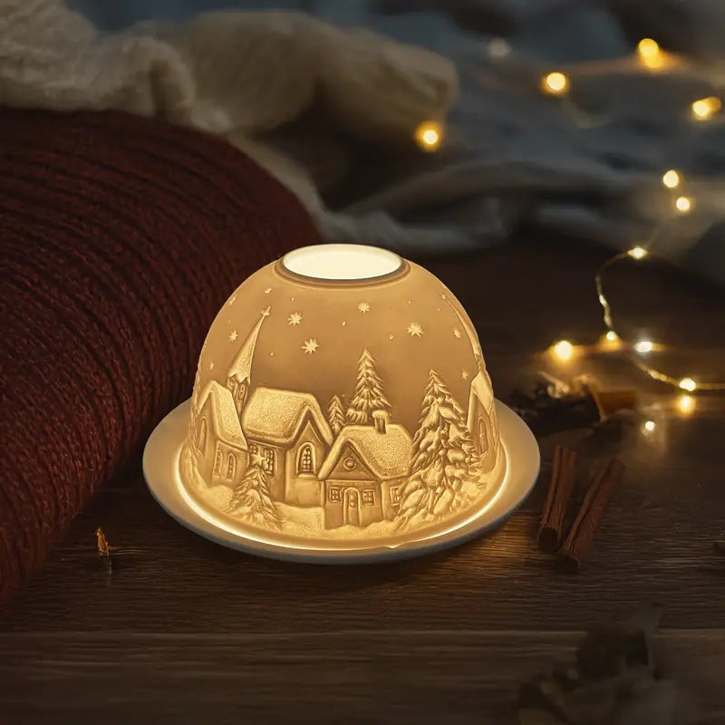 StarryDome™ - Porcelain Candle Holder