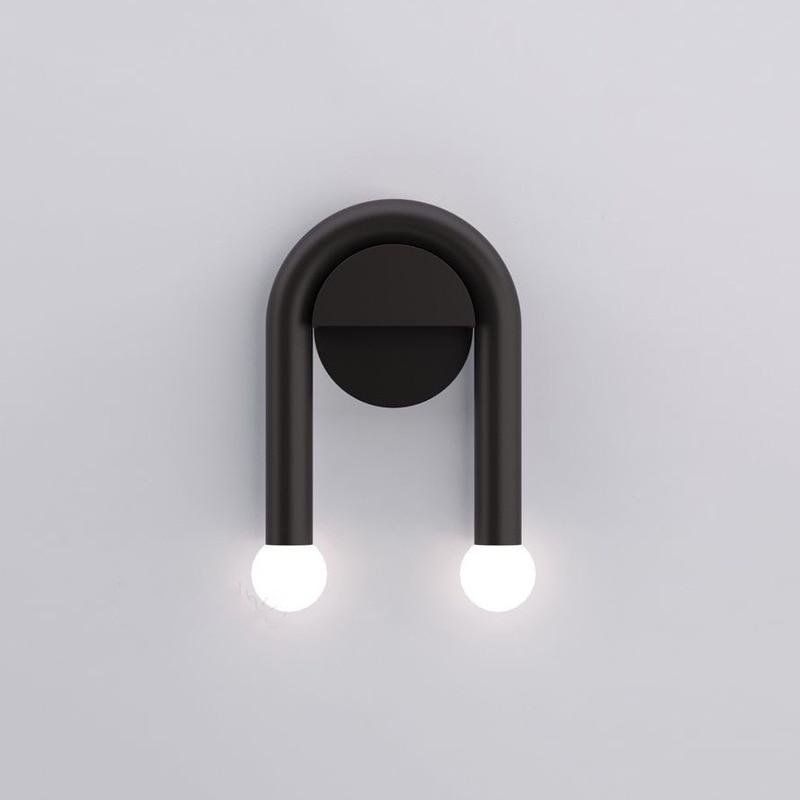 Double Light Arched Metal Wall Sconce - Final Sale