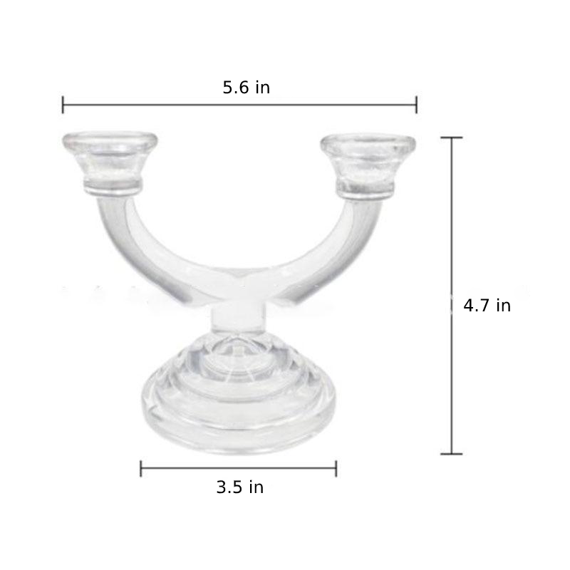 Double Pillar Arch Candlestick Holder