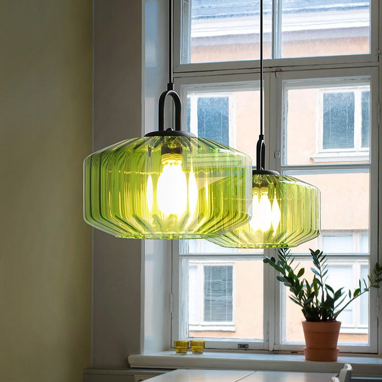 Dragon Fly Glass LED Pendant Light