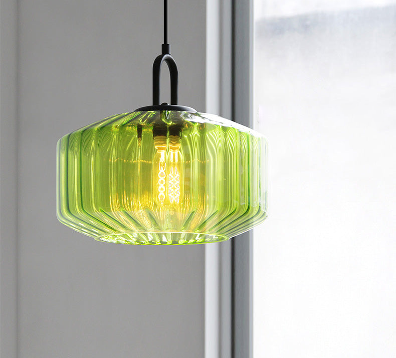 Dragon Fly Glass LED Pendant Light