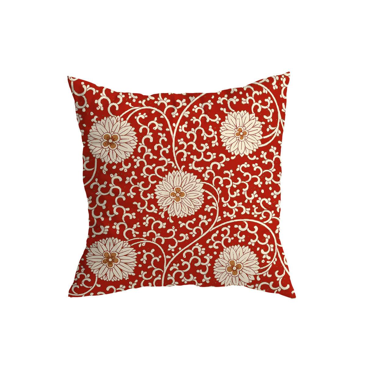 Retro Dahlia Cushion Covers Fluffy