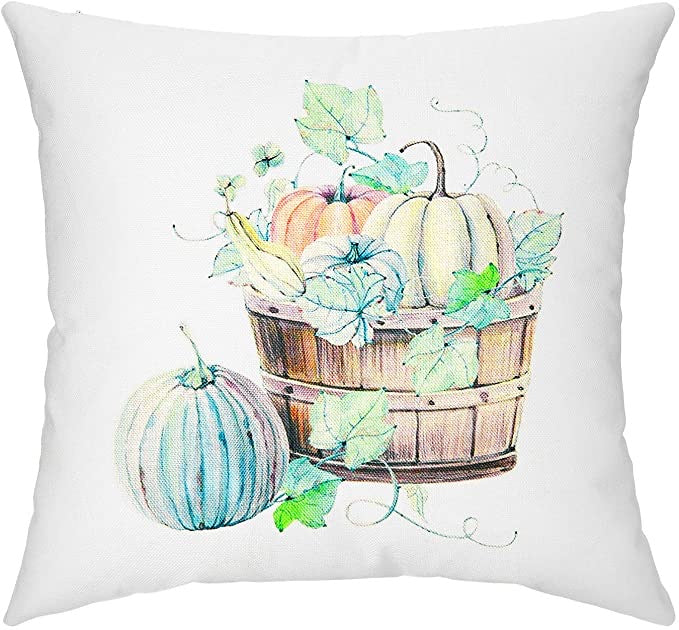 Autumn Farmhouse Cushion Covers Pumpkin Batch