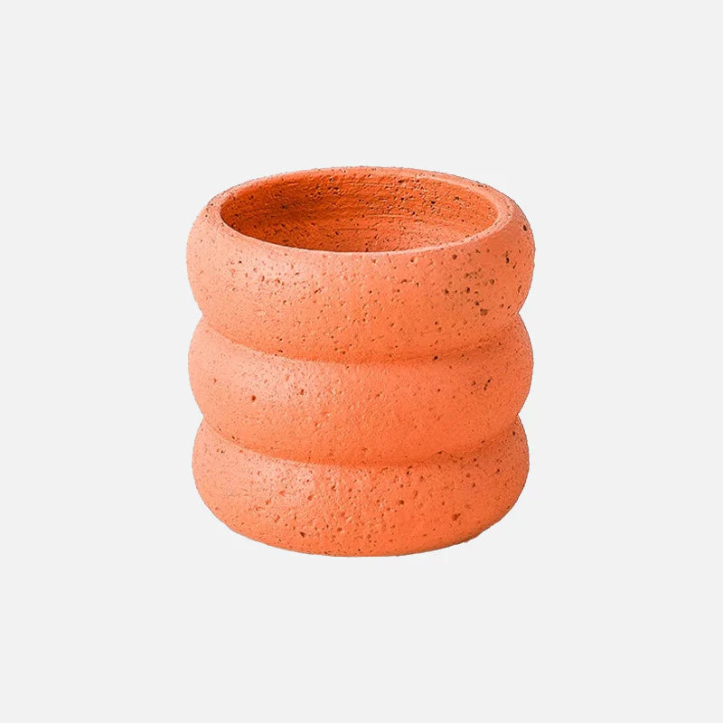 Earth Rounds Planters Orange