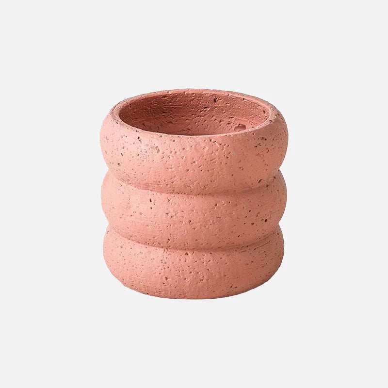 Earth Rounds Planters Peach