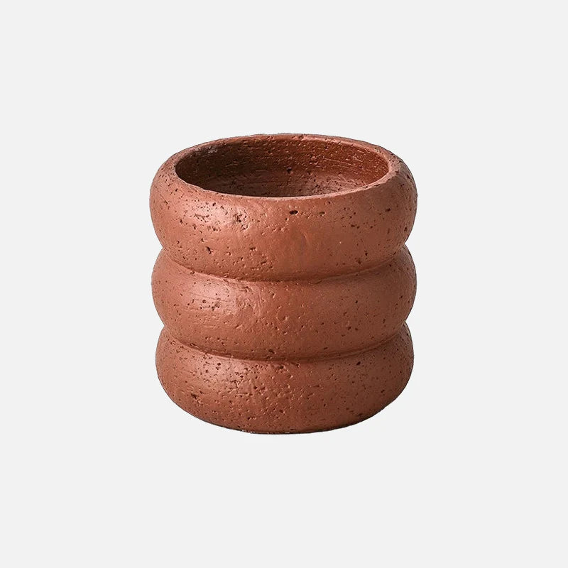 Earth Rounds Planters Terracotta