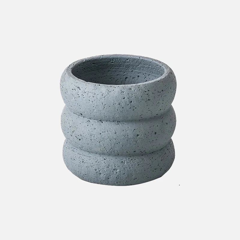 Earth Rounds Planters Blue