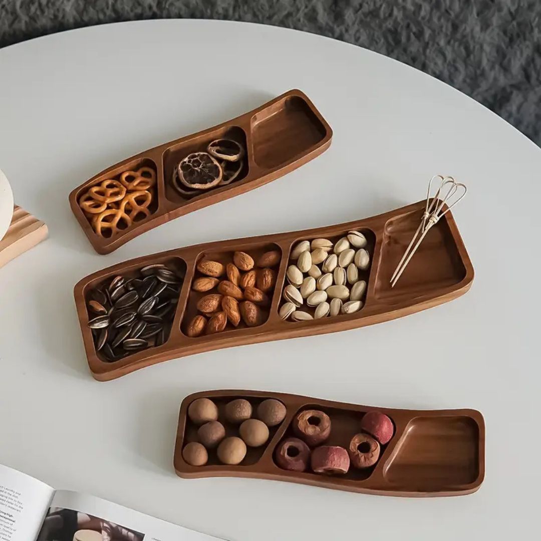 Earth Tone Appetizer Serving Tray