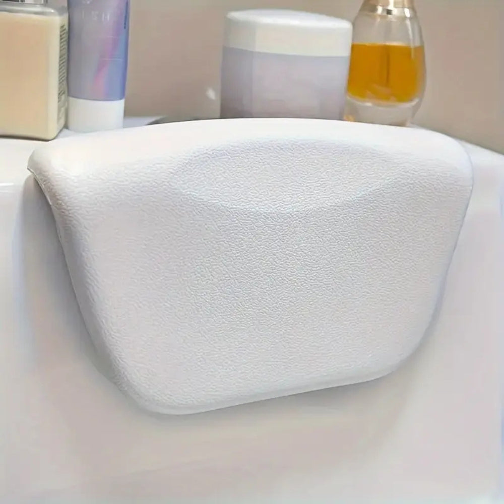 Aqua Cradle Bathtub Pillow Cloud White
